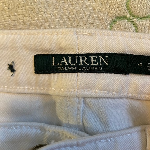 Ralph Lauren woman’s bootcut white jeans - Picture 4 of 4